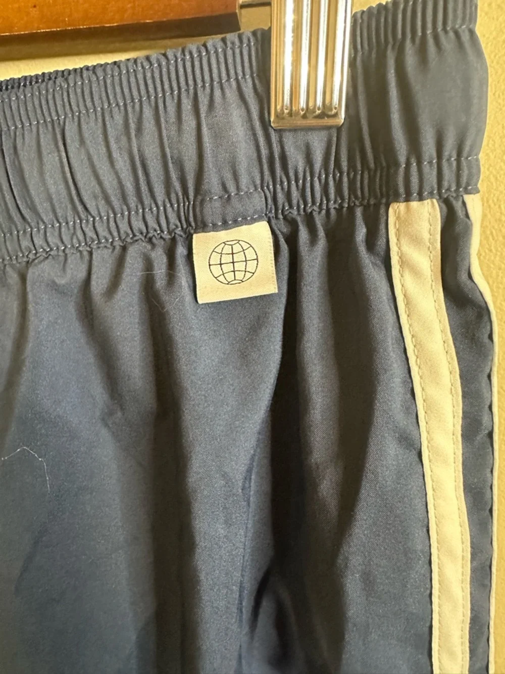 Adidas Men’s XS Navy 3‑Stripe Climalite Running Training Athletic Shorts